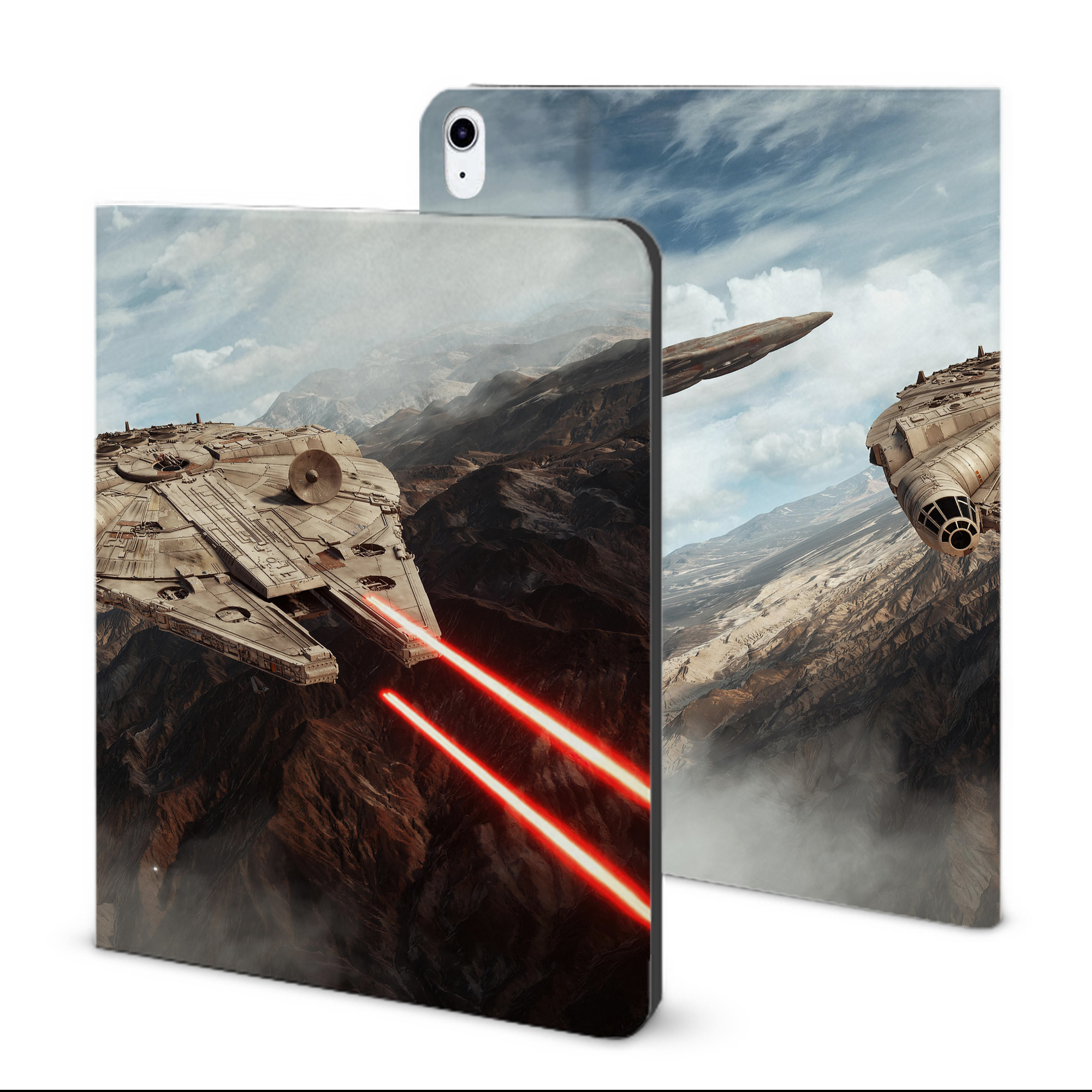 （画像用） スター・ウォーズ Star Wars IPad ケース ブック型 PUレザー TPU 耐衝撃 軽量 薄型 ペン収納なし 全面保護 IPad 各モデル対応